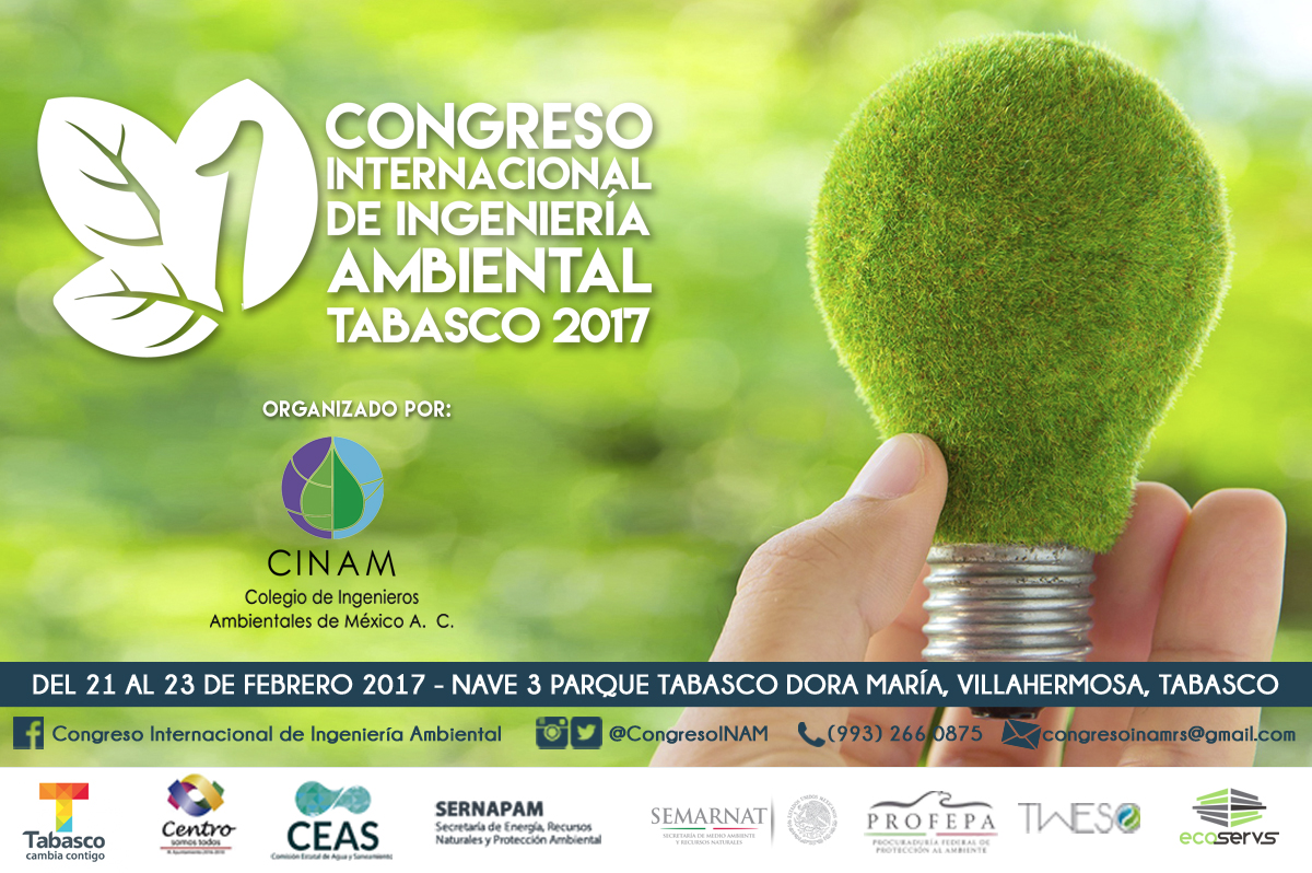 Congreso Internacional de Ingeniería Ambiental Tabasco 2017